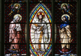 transfiguration church window