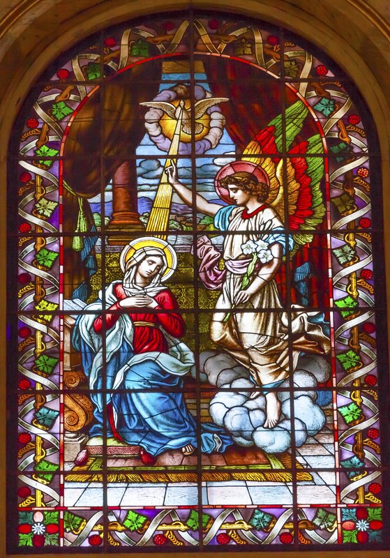 Mary and Gabriel